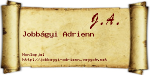 Jobbágyi Adrienn névjegykártya